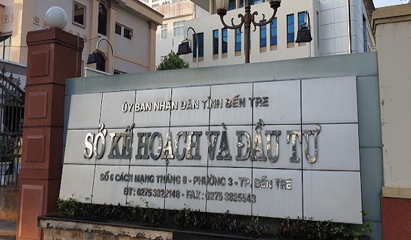 ĐỊA CHỈ SỞ KẾ HOẠCH VÀ ĐẦU TƯ TỈNH BẾN TRE