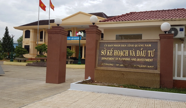 ĐỊA CHỈ SỞ KẾ HOẠCH VÀ ĐẦU TƯ QUẢNG NAM