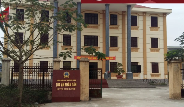 ĐỊA CHỈ TÒA ÁN NHÂN DÂN HUYỆN SƠN DƯƠNG TỈNH TUYÊN QUANG