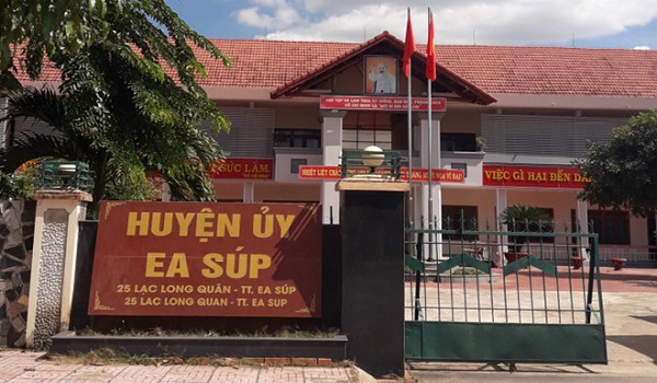 ĐỊA CHỈ TÒA ÁN NHÂN DÂN  HUYỆN EA SÚP TỈNH ĐẮK LẮK