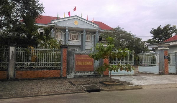 ĐỊA CHỈ TÒA ÁN NHÂN DÂN  HUYỆN HÒA VANG THÀNH PHỐ ĐÀ NẴNG
