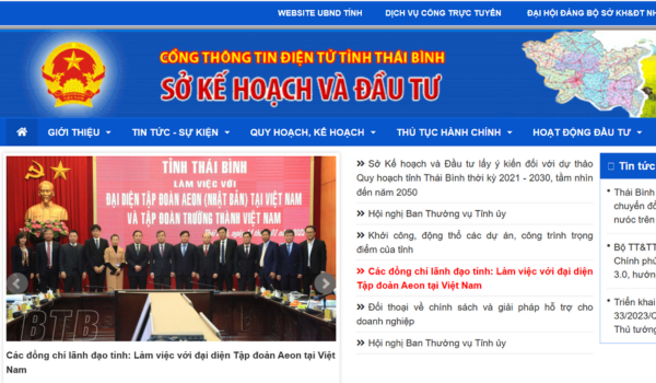 ĐỊA CHỈ SỞ KẾ HOẠCH VÀ ĐẦU TƯ TẠI TỈNH THÁI BÌNH