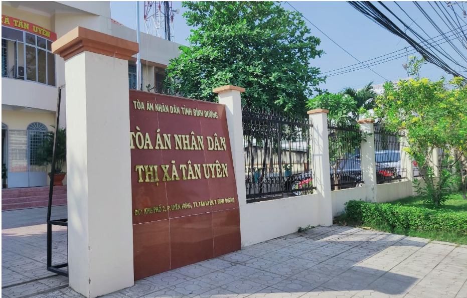 Địa chỉ Tòa án nhân dân thị xã Tân Uyên